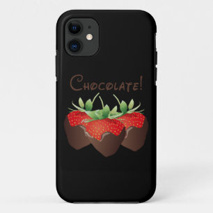 Chocolade-aardbei Case-Mate iPhone Case