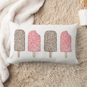 Chocolade aardbei Eclair Ice Cream Popsicles Kussen