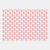 Chocolade aardbei Fudgesicle Ice Cream Popsile Inpakpapier Vel (Voorkant 3)