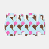 Chocolade & Aardbei Ijs Feest Favoriet Dozen Bedankdoosjes (Uitgevouwen)