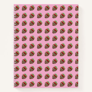Chocolade-Aardbei Notitieboek