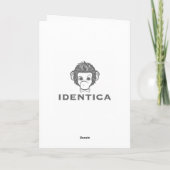 chocolade-aardbeienkaart kaart (Achterkant)