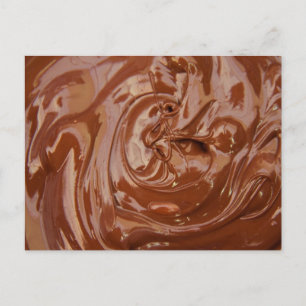 Chocolade Achtergrond Briefkaart