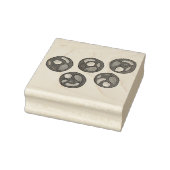 Chocolade-amandelaars Chocolatemaking Snoep Rubberstempel (Stempel)