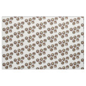 Chocolade-amandelaars Chocolatemaking Snoep Stof (Fat Quarter)