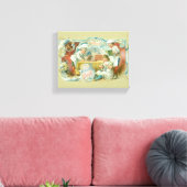 Chocolade Bakers Antiek Canvas Afdruk (Insitu (Woonkamer))