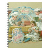Chocolade Bakers Antiek Notitieboek (Voorkant)