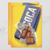 Chocolade Bar, commercieel (Voorkant / Achterkant)