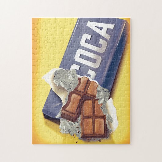  Chocolade Bar, commercieel Legpuzzel (Verticaal)