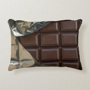 Chocolade Bar Polyester Accent Pillow 16 x 12 inch Kussen