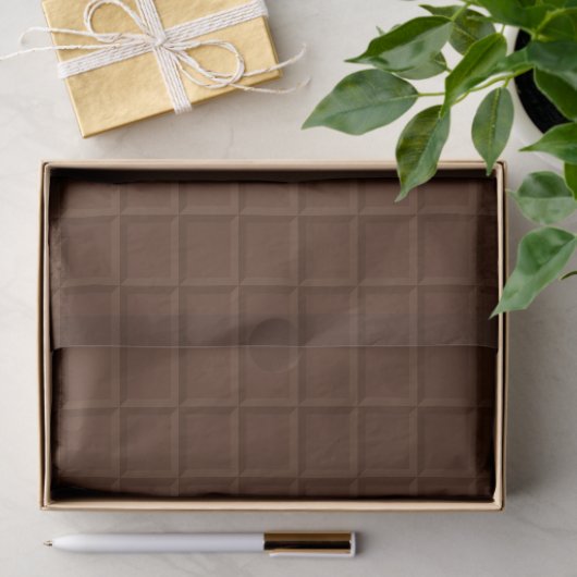 Chocolade bar tissue papier voor cadeauverpakking (Geschenk)
