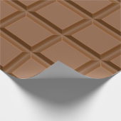 Chocolade Bar Wrapping Paper Cadeaupapier (Hoek)