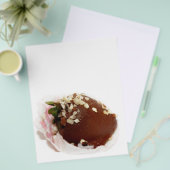 Chocolade bedekte aardbeien flyer (Voorkant /achterkant)