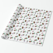 Chocolade bedekte aardbeien inpakpapier (Uitgerold)