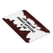 Chocolade bedekte alles dag magneet (Rechterzijde)