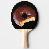 Chocolade, bevroren, gele rok, donut, 1-zijdig ged tafeltennisbatje (Voorkant)