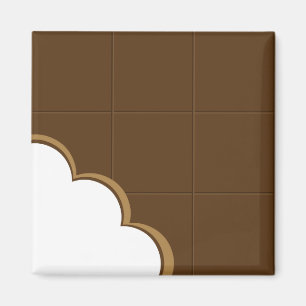 Chocolade Bite magnet