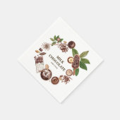Chocolade Boeket Frame Servet (Hoek)
