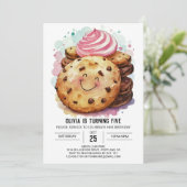 Chocolade Bohemian Sweets Cookies Verjaardag Kaart (Staand voorkant)