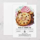 Chocolade Bohemian Sweets Cookies Verjaardag Kaart (Voorkant / Achterkant)