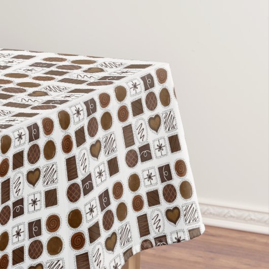 Chocolade Bonbon Snoep Chocolatier Tafelkleed (Voorbeeld)