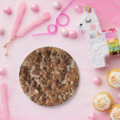 chocolade - bord voor rijstcake (Feest)