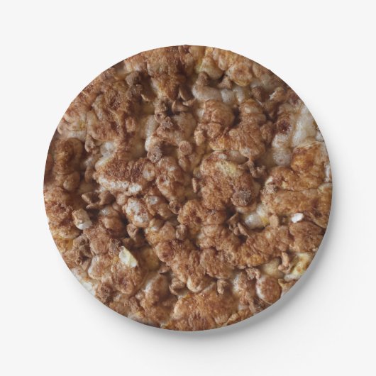 chocolade - bord voor rijstcake (Voorkant)