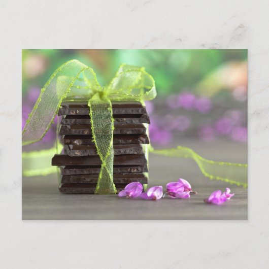 Chocolade Briefkaart (Voorkant)