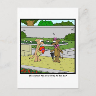 Chocolade?! Briefkaart
