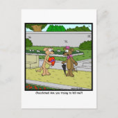 Chocolade?! Briefkaart (Voorkant)