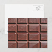 Chocolade Briefkaart (Voorkant / Achterkant)
