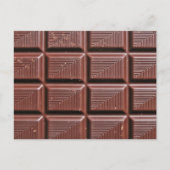 Chocolade Briefkaart (Voorkant)