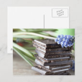 Chocolade Briefkaart (Voorkant / Achterkant)