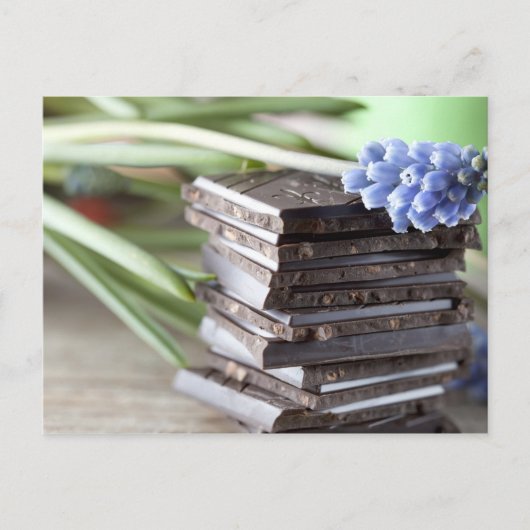 Chocolade Briefkaart (Voorkant)