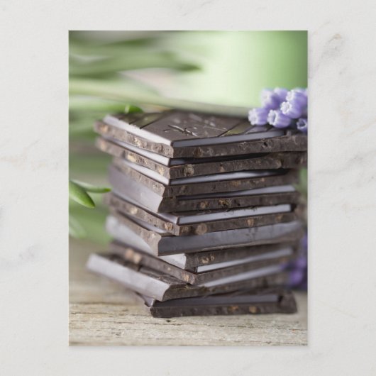 Chocolade Briefkaart (Voorkant)