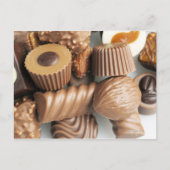 chocolade briefkaart (Voorkant)