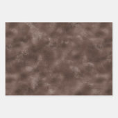Chocolade Brown Black leopard Print Inpakpapier Vel (Voorkant 2)
