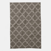 Chocolade Brown Classic Kitchen Towel Gift Theedoek (Verticaal)