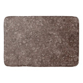 Chocolade Brown-luipaard Glitter Badmat (Voorkant)