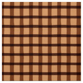 Chocolade Brown Pset Pattern Stof (Swatch)