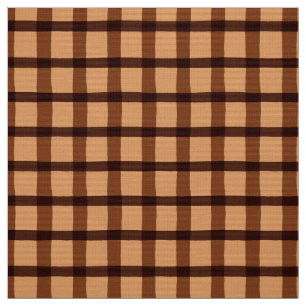 Chocolade Brown Pset Pattern Stof