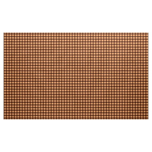 Chocolade Brown Pset Pattern Stof (Yard (91,4 cm))