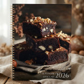 Chocolade Brownie Dessert 2026 Planner