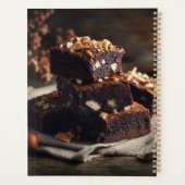 Chocolade Brownie Dessert 2026 Planner (Achterkant)
