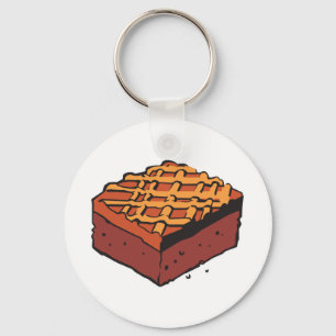 chocolade brownie sleutelhanger