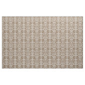 Chocolade Bruin Bloemen Damask Stof (Yard (91,4 cm))