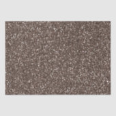 Chocolade bruin glitter tissuepapier (Voorkant)