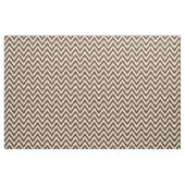 Chocolade Bruin Moderne Chevron Stripes Stof (Fat Quarter)