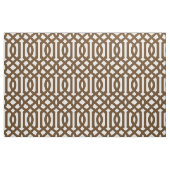 Chocolade Bruin Trellis Grote Schaal Stof (Yard (91,4 cm))