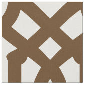 Chocolade Bruin Trellis Grote Schaal Stof (Close Up)